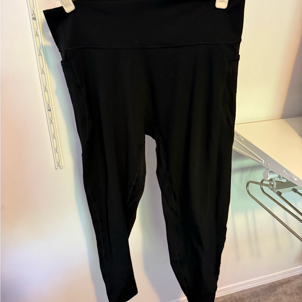 LSKD women’s plus size 3X full size work out leggings no front seam!